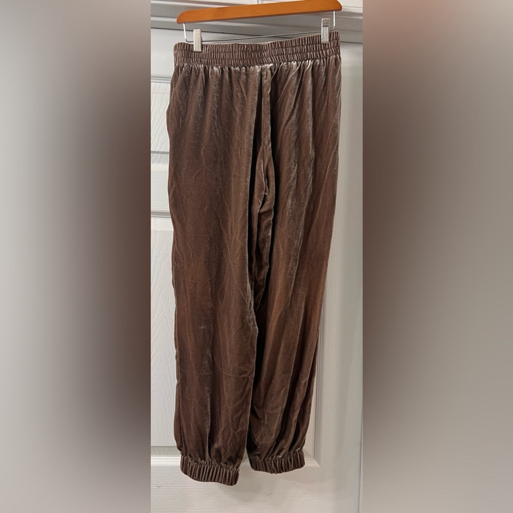 NWT Banana Republic Crushed Velet Joggers